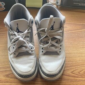 Jordan Athletic Shoes White and Black